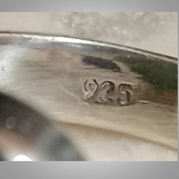 🔥AUTHENTIC Mohave Green Turquoise sterling silver Ring sz 7 810-01 - Picture 10 of 10